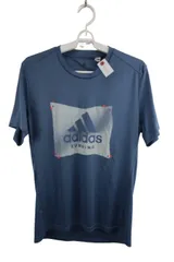 【美品】adidas(アディダス) Ｔシャツ 青系 メンズ M ゴルフ用品 2505-0105 中古