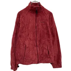 Columbia フリース ジャケット コロンビア レディース M レッド アウトドア マウンテン 古着卸 アメリカ仕入 a609-6746