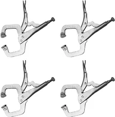 ES-SLT C型ロッキングプライヤー Cクランプ 最大口開き40mm 木工作業 クランプ固定用 工具