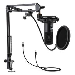 Shure mv7(旧モデル) マイクアーム付き - メルカリ