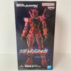 04w3504△【未開封】機動戦士Gundam GQuuuuuuX ジークアクス 限械突破 赤いガンダム フィギュア BNAMCO NAMCO BANPRESTO【中古品】