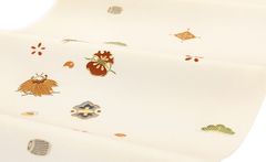 新品特撰西陣伝統工芸超名門川島織物☆王朝正倉院刺繍織花丸文様多色織礼装特撰袋帯 新品特撰西陣伝統工芸超名門川島織物☆王朝正倉院刺繍織花丸文様