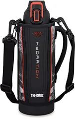 サーモス 水筒 真空断熱スポーツボトル 1L ブラックバレンシア 保冷専用 FHT-1002F BKV