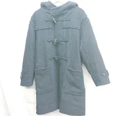 ◇ ⊇ UNIQLO ユニクロ ウール混合 長袖 コート サイズM ネイビー系 レディース E  【1410290078365】