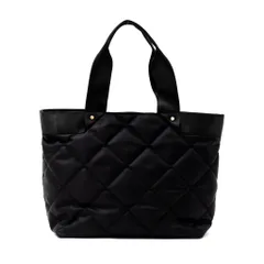 [VITAFELICE] ヴィータフェリーチェ ナイロンキルティングトートバッグ レディース inb-90056z (ブラック)