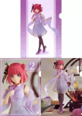 【中古】クリアファイル 中野二乃/フィギュア写真 A4クリアファイルセット(3枚組) 「みんなのくじ 映画 五等分の花嫁 -China Princess-」 クリアファイル賞