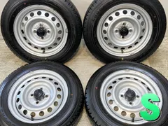 155/80R14 88/86LT 
グッドイヤー カーゴプロ 
トヨタ純正 AL 
14x5.0  100-4穴 
中古タイヤ サマータイヤ ホイールセット 4本セット
 s14250612009