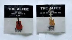 ALFEE ギターバッジ 6個セット ALFEE ギターピンバッジ 6個 ＋ ACROSS THE FUTUREバッチ - メルカリ