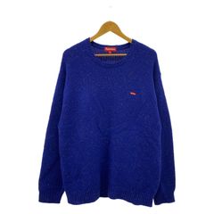【中古】Supreme 22AW Small Box Logo Speckle Sweater サイズXL ブルー シュプリーム[17]のサムネイル