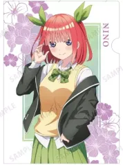 【中古】クリアファイル 中野二乃 衣装交換ver. 描き下ろしイラスト A4クリアファイル 「映画 五等分の花嫁」