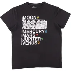 古着 SAILOR MOON 美少女戦士セーラームーン アニメ キャラクタープリントTシャツ メンズM相当/eaa550249