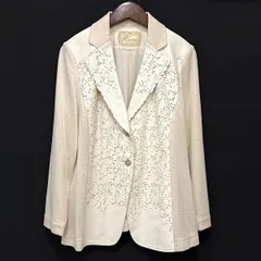 import Rossa 花柄レースジャケット import Rossa 花柄レースジャケット import Rossa 花柄レース