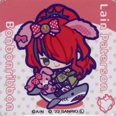 【中古】バッジ・ピンズ レイン・パターソン スクエア缶バッジ 「バーチャルYouTuber にじさんじ×サンリオキャラクターズ 第3弾」