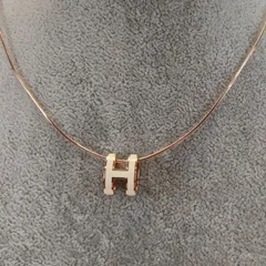 2025年最新】エルメス hermes ポップh ネックレス ピンク
