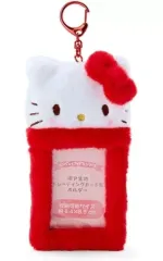 【中古】収納・携帯用アイテム ハローキティ トレーディングカード用ホルダー(ボア) エンジョイアイドルシリーズ 「サンリオキャラクターズ」