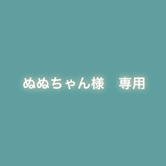 ぬぬちゃん様　専用
