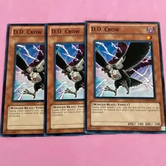 遊戯王　英語　DDクロウ　ノーマル　ターボパック　3枚