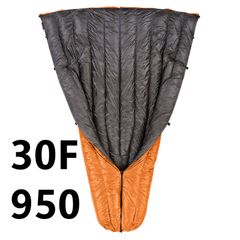 Enlightened Equipment エンライト・イクイップメント Revelation Sleeping Quilt 950 30°F (-1°C) レヴェレーション スリーピング キルト Burnt Orange