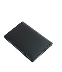 black DomTeporna Italy 本革 薄い名刺入れ プレミアム 総本革 牛革 イタリアンレザー 名刺入れ メンズ レディース 革 名刺ケース カードケース 薄型 シンプル おしゃれ ブラック
