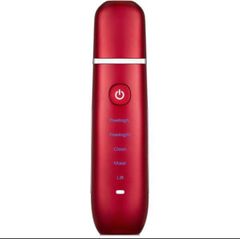 新品★美顔器 アクリアルピーリングプロEX CosBeauty コスビューティ CB-050-R01 マットレッド 2種のピーリングとイオン導出でクリアな肌へ