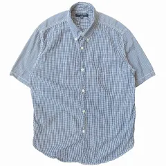 COMME des GARÇONS 半袖シャツ SS ギンガムチェック COMME des GARCONS SHIRT コムデギャルソン シャツCOMME ニット