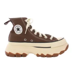 コンバース CONVERSE REACT ALL STAR TREKWAVE HI オールスタートレックウェーブハイカット スニーカー 厚底 US4 23cm 茶 ブラウン 1SE364 /BB