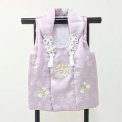 特選京友禅 三歳お祝い着物 被布コート 新品未使用 - メルカリ