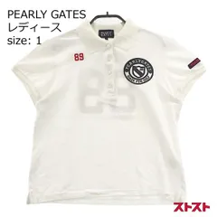 PEARLY GATES パーリーゲイツ 半袖ポロシャツ ホワイト系 1 [240001973730]#