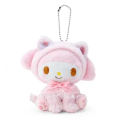 ハローキティ♡おめかしネコマスコット ハローキティ おめかしねこ マスコットホルダー - メルカリ