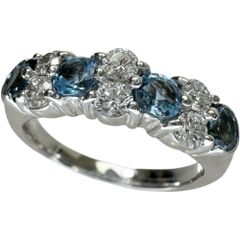 13号 サファイア 2.97ct ダイヤモンド 0.17ct リング・指輪