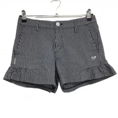 【美品】マスターバニー 10周年 チェック ハーフパンツ サイズ2 ネイビー 美品】マスターバニー 10周年 チェック ハーフパンツ サイズ2