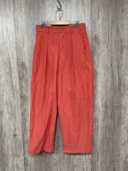 JOURNAL STANDARD LUXE ジャーナルスタンダードラックス 日本製 カラーパンツ ワイド パンツ 赤 ■◆ レディース