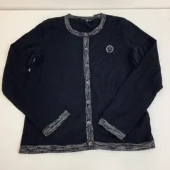 ✨美品✨CASTELBAJAC カステルバジャック　トップス　カーディガン　サイズ40 ロゴ刺繍　ストーン　シンプルのサムネイル