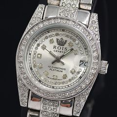 極美品】エルジンELGIN デイデイト プラチナコーティング FK-971-C