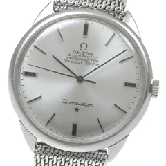 オメガコンステレーション自動巻きCal.712シルバーカ19090