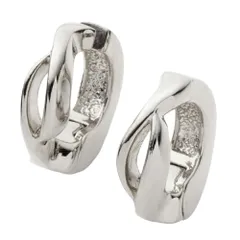 【C：シルバー×イヤリング】[Cream dot. クリームドット公式] カフイヤリング レディース カフ 金属アレルギー ニッケルフリー 両耳用  2way イヤーカフ イヤカフ バネ式 ヴィンテージ調 マット アーモンド型 大人 