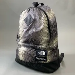 未使用級 シュプリーム ノースフェイス コラボ パイソン柄 ボストンバッグ THE NORTH FACE ボストンバッグ 「韓国限定・日本未入荷」THE
