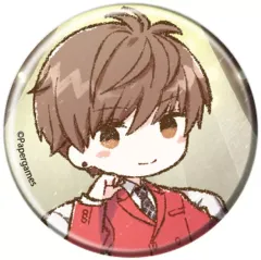 【中古】バッジ・ビンズ ハク(ノーマル) 「恋とプロデューサー～EVOL×LOVE～ トレーディング缶バッジ(レア入り) 14.グラフアートイラスト」