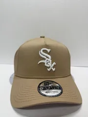 Newera シカゴホワイトソックス 9forty A-FRAME スナップバックキャップ ベージュカラー