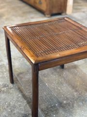 テーブル バンブー 竹 サイドテーブル タイ 和室 45×45×高さ40㎝ ソファー 軽い
