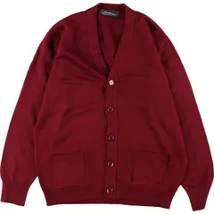 古着 Knitwear アクリルニットカーディガン メンズM/eaa341457