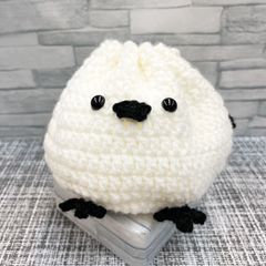 シマエナガ　巾着　ハンドメイド