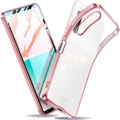 【在庫処分】Xperia 10 IV ケース クリア SO-52C スマホケース SOG07 カバー 衝撃吸収 薄型 TPU 軽量 ストラップホール付き 全面の保護 （ローズゴールド）