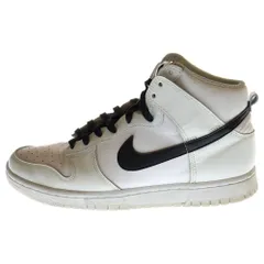 NIKE (ナイキ) DUNK HIGH RETRO BLACK WHITE ダンク レトロ ブラック ホワイト ハイカットスニーカー ホワイト/ブラック US9/27cm DJ6189-101