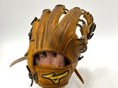 中古品 ミズノ MIZUNO ミズノプロ 硬式 内野手用グローブ HAGAJAPAN