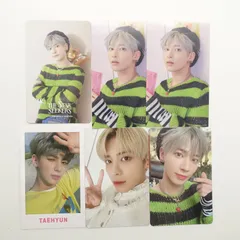 TXT テヒョン THE CHAOS CHAPTER : FIGHT OR ESCAPE OS weverse 特典 トレカ フォト カード ステッカー TAEHYUN TOMORROW X TOGETHER