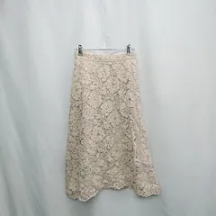 ◇ ⊂ PROPORTION BODY DRESSING 総柄 膝下丈 タイト スカート サイズ2 ベージュ系 レディース E  【1503060011621】