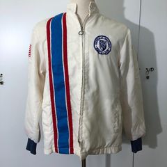 美品90sハワイゴルフコースKaanapali白ナイロンジャケット アメリカ製 