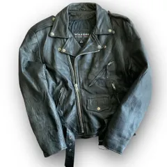 230911CHA6○ 1990'S WILSONS Leather Riders ビンテージ vintage