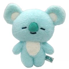 [중고] 봉제 인형 KOYA (얼 엠) 레인보우 컬러 봉제 인형 M 사이즈 패밀리 마트 한정 컬러 그린 [패밀리 마트 × BT21] 패미 페이 WEB 한정